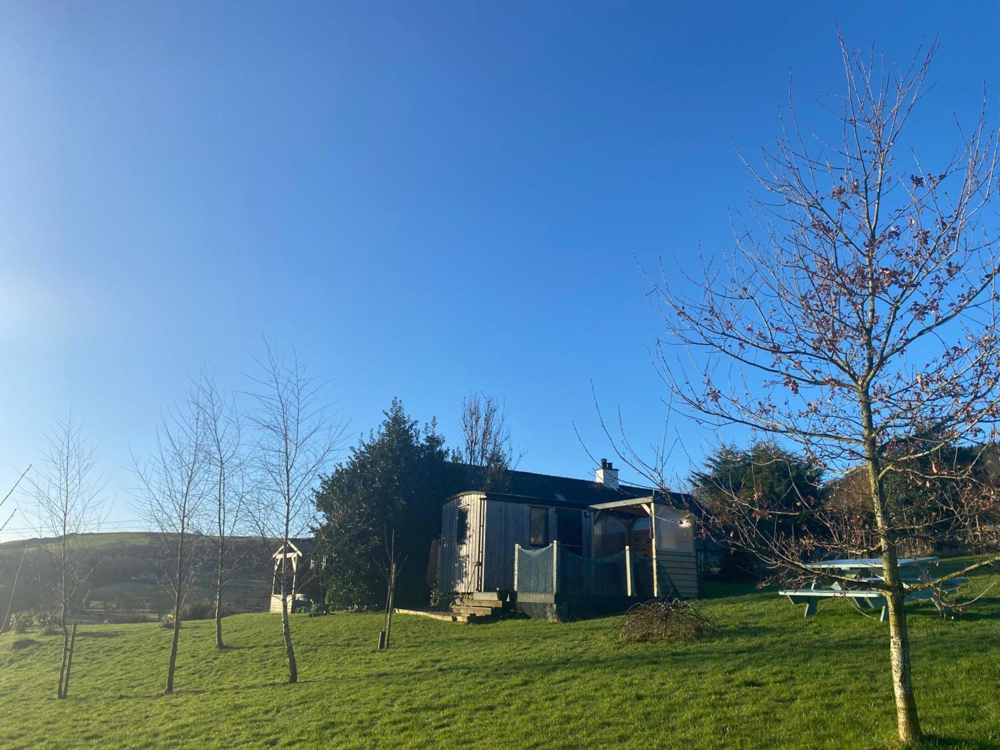 Stunning Shepherds Hut Rural Bliss Holiday home Dumfries